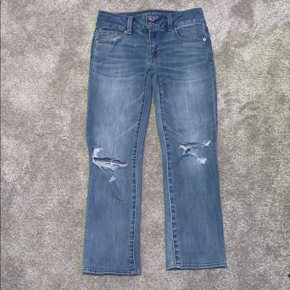 Ripped American Eagle Jeans